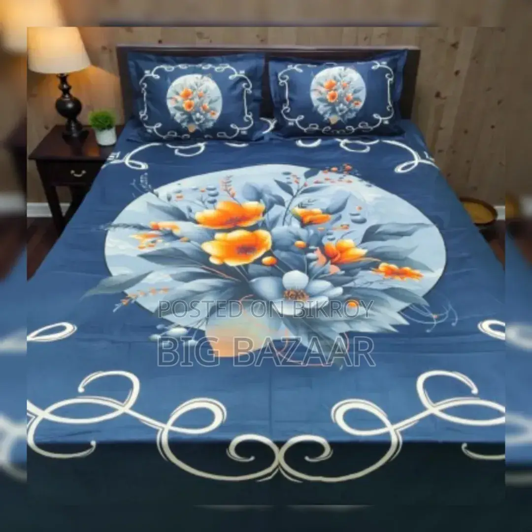 Panel Cotton Bed-Sheet