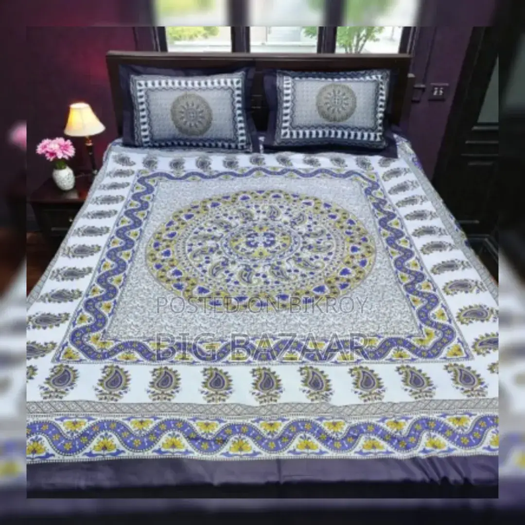 Panel Cotton Bed-Sheet