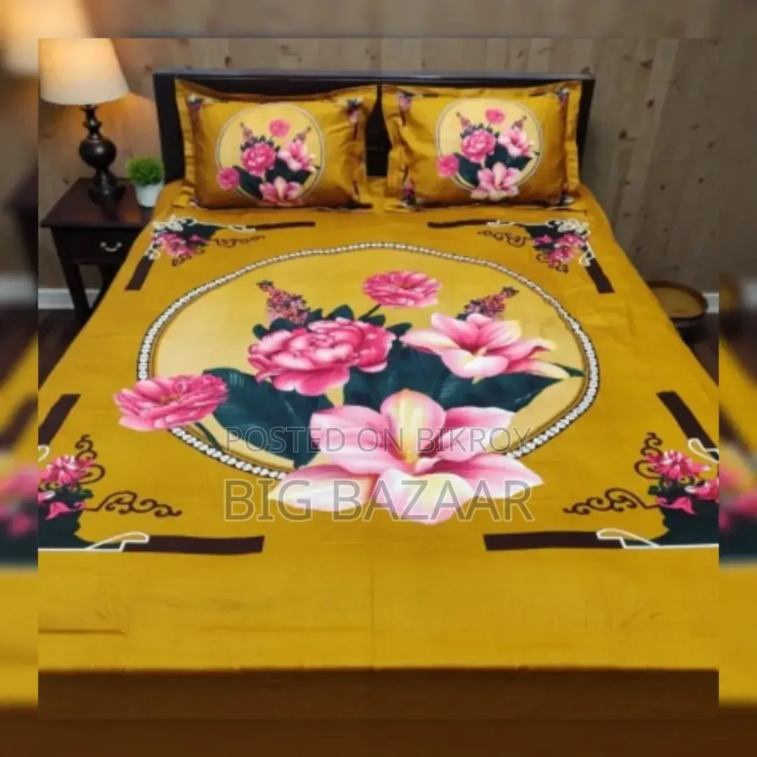 Panel Cotton Bed-Sheet