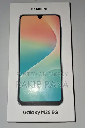 স্যামসাং গ্যালাক্সি এম৩৬ ৫জি ১২৮ জিবি সিলভার