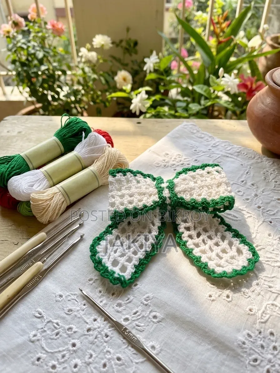 Crochet Hair Clip