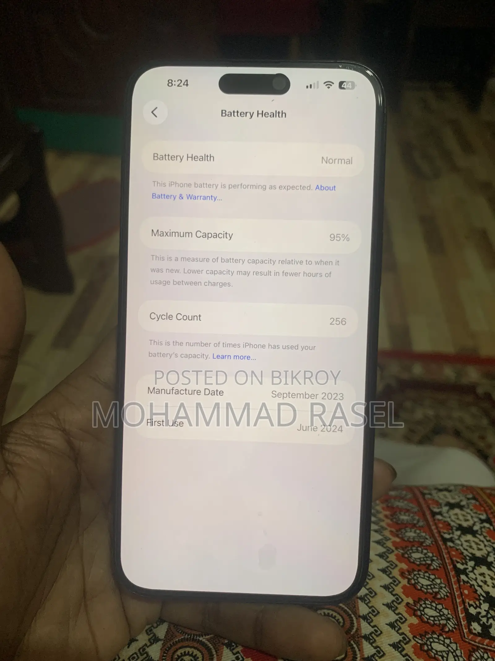 Apple iPhone 15 Pro Max 256 GB Blue