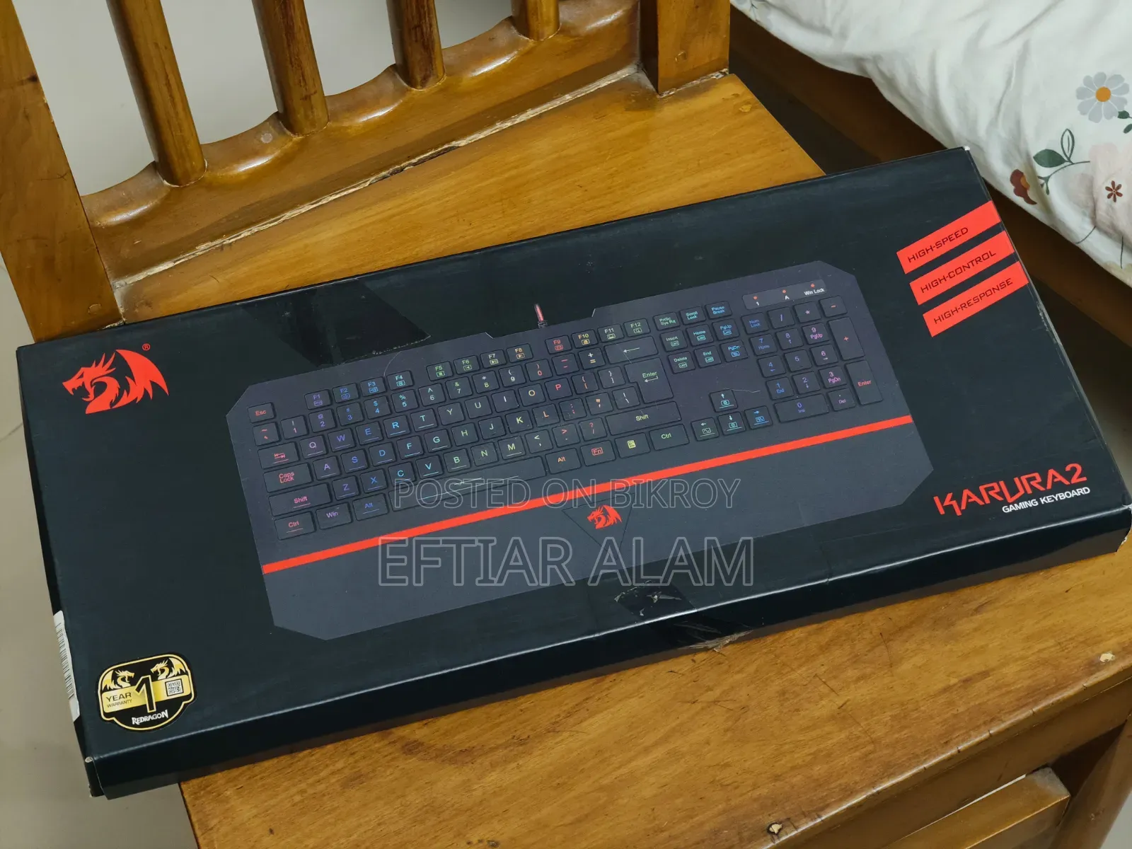Redragon Karura 2 RGB Gaming Keyboard (Used)
