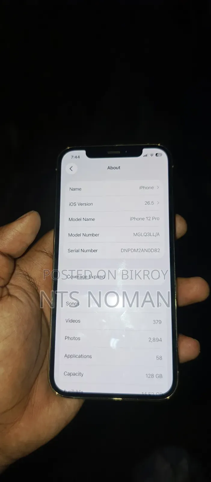 Apple iPhone 12 Pro 128 GB Rose Gold