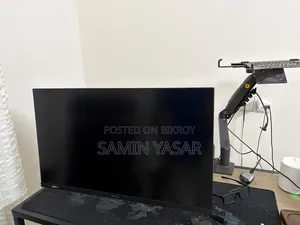 MSI G274f Monitor With North Bayou Arms and Laptop Holder