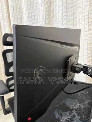 MSI G274f Monitor With North Bayou Arms and Laptop Holder