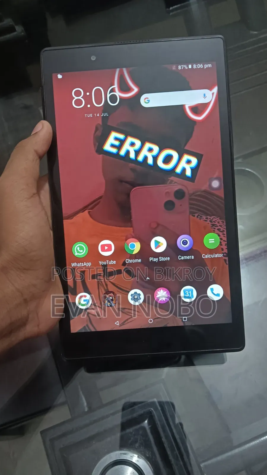 নিউ লেনোভো ট্যাব ৪ ৮ ১৬ জিবি ব্ল্যাক