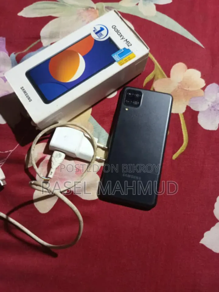 Samsung Galaxy M12 128 GB Black