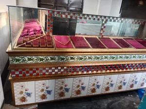 Premium Jewelry Showroom Glass Display Counter Very High Quality