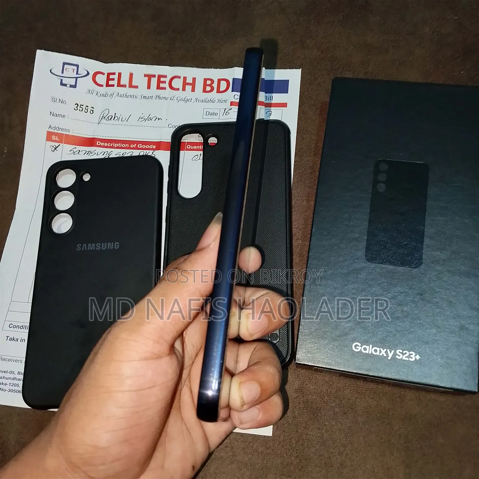 Samsung Galaxy S23 Plus 256 GB Black
