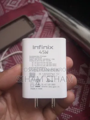 Infinix 45watt Orginal Charger