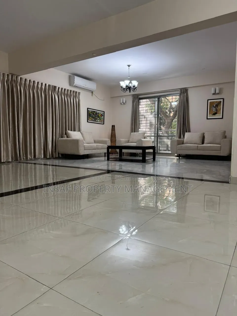 Furnished 3-bedroom Apartment in Gulshan for rent