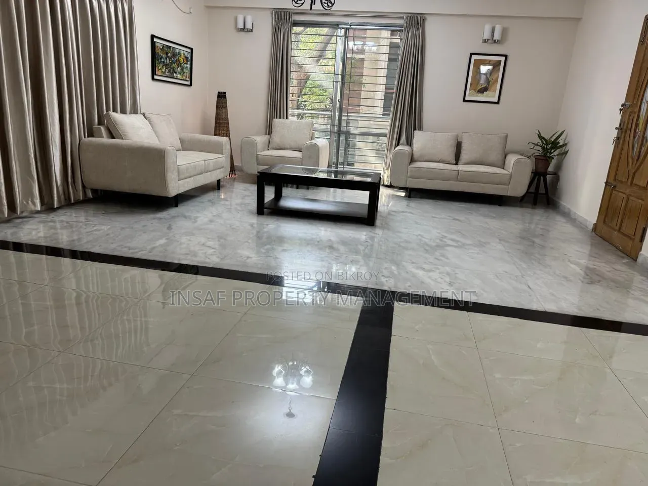 Furnished 3-bedroom Apartment in Gulshan for rent