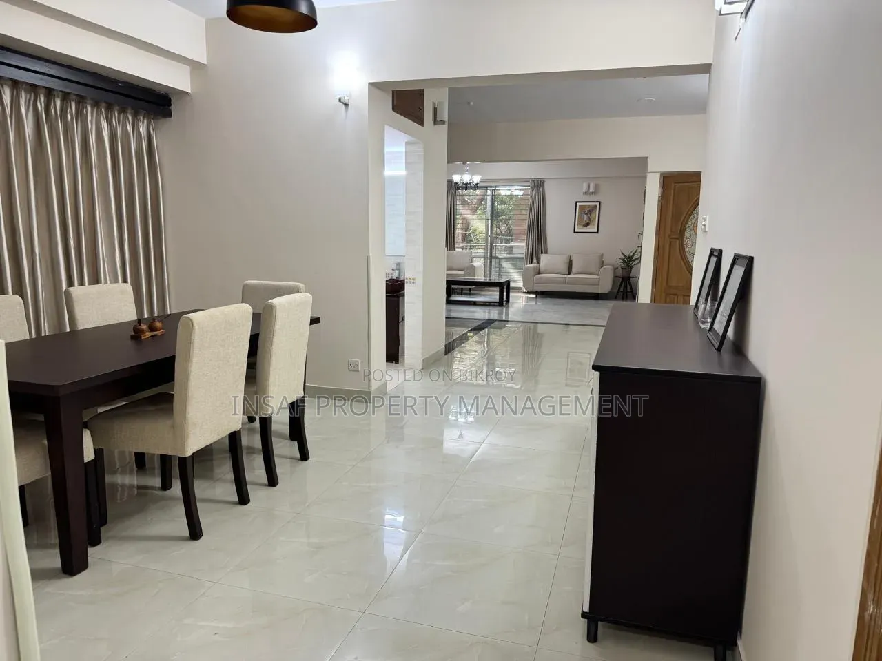 Furnished 3-bedroom Apartment in Gulshan for rent
