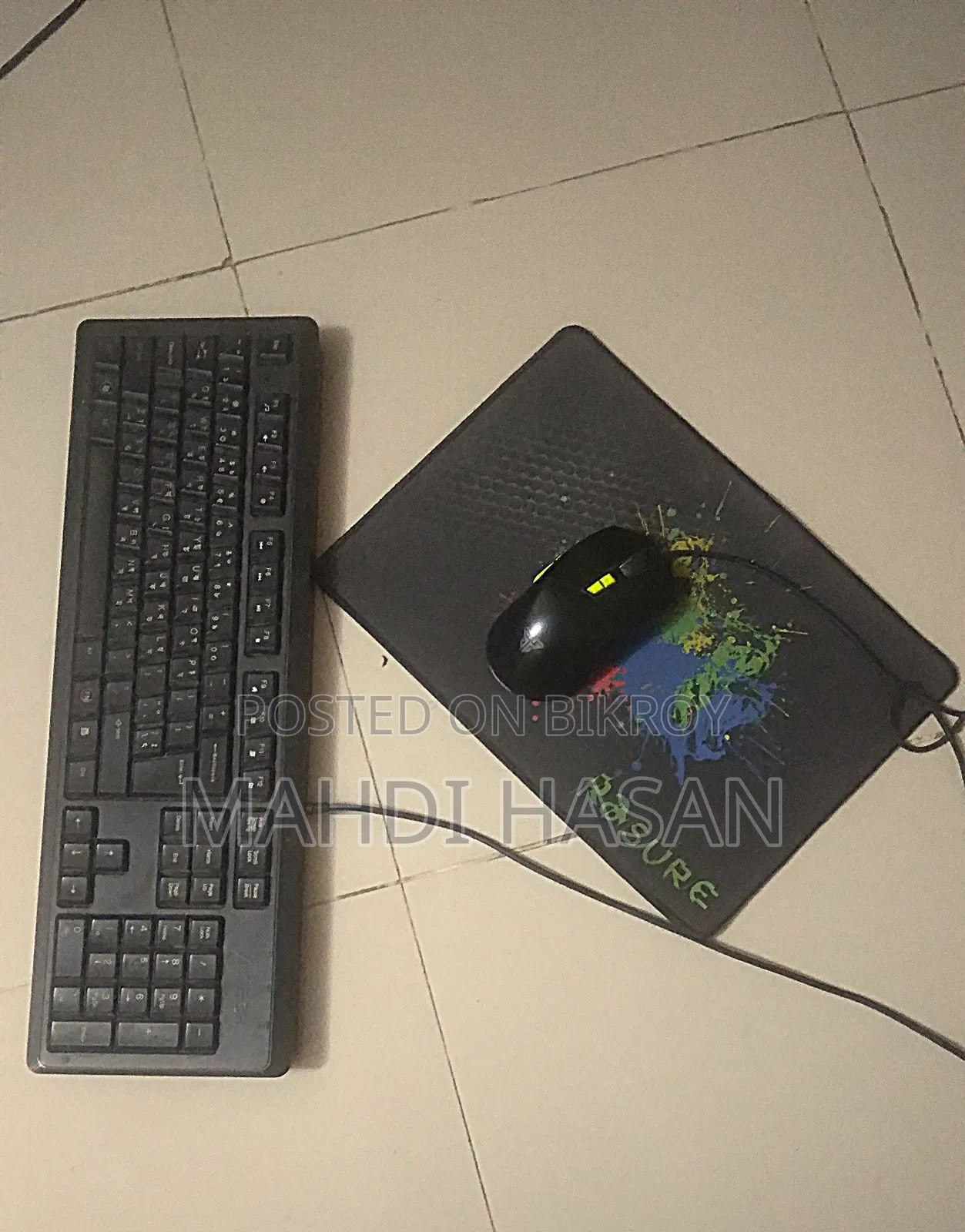 Gaming Mouse Keyboard Combo