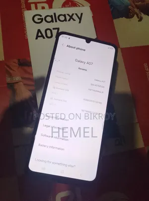 Samsung Galaxy A07 5G 128 GB Gray