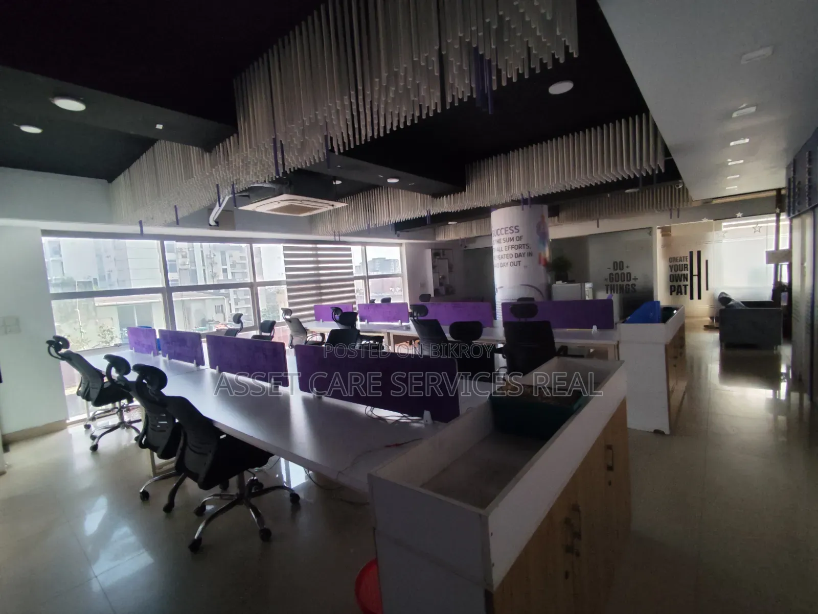 2750-SQFT Full Furnished Open Office Space Rent in Banani