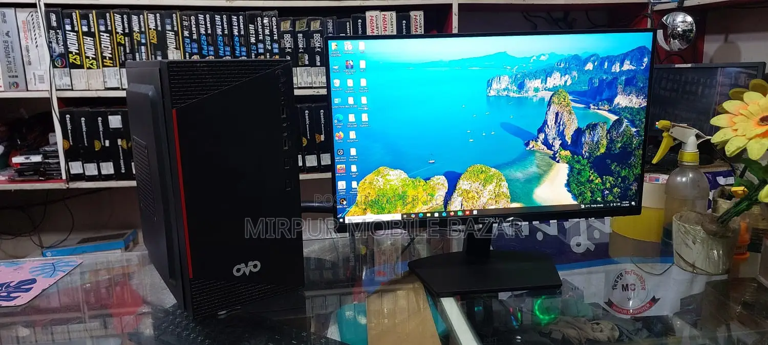 Desktop Computer 4GB Intel Core i3 SSD 128GB