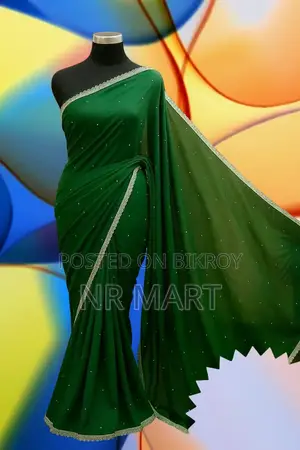 Premium Soft Georgette Saree (Matching Blouse)