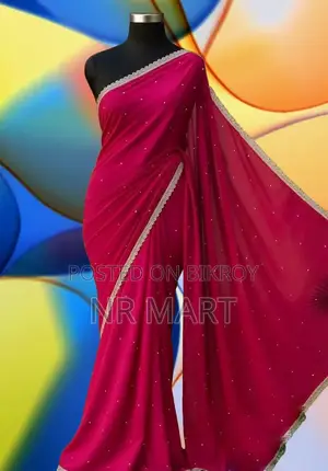 Premium Soft Georgette Saree (Matching Blouse)