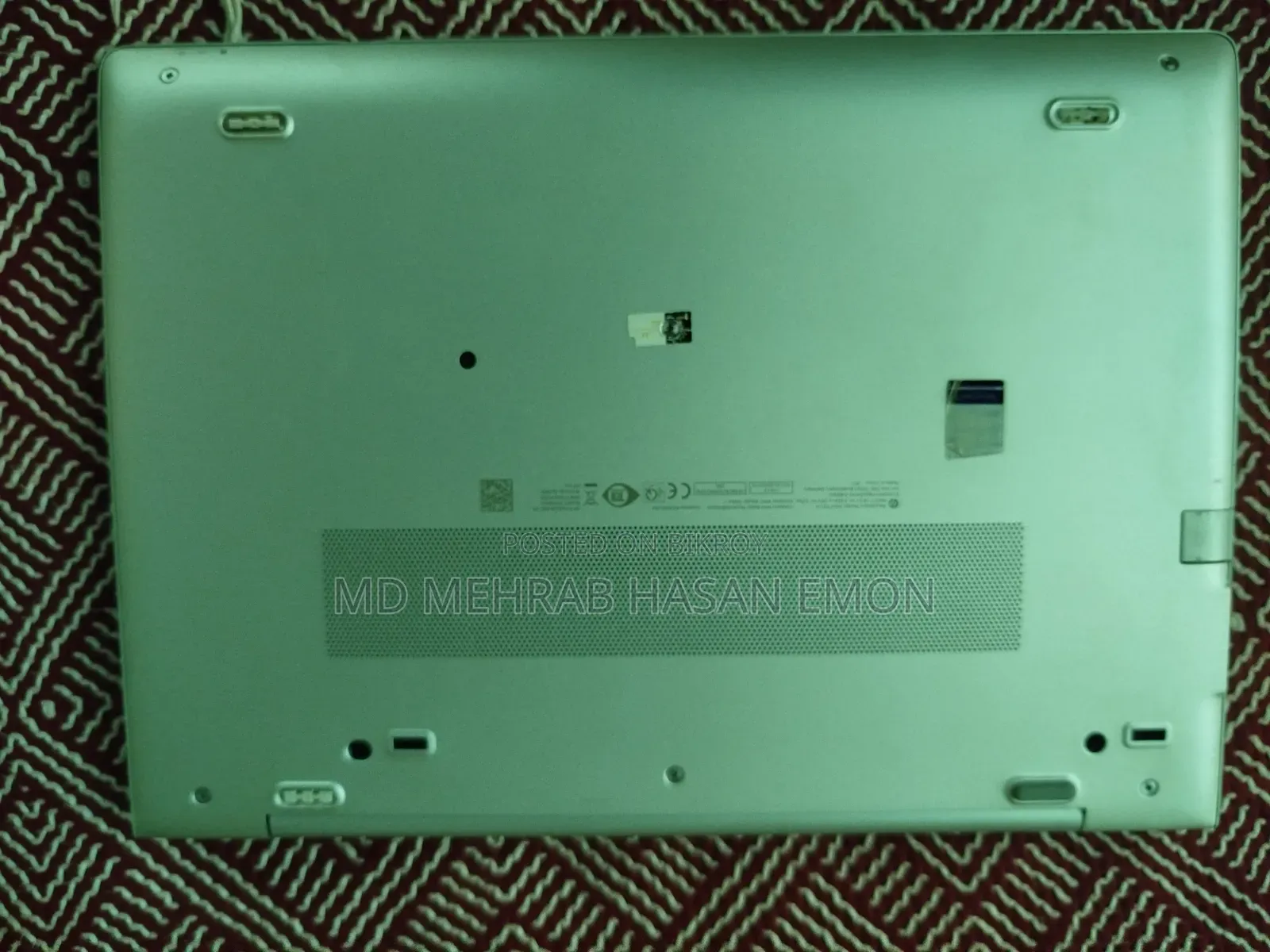 ল্যাপটপ HP EliteBook 840 G5 8GB Intel Core I5 SSD 256GB