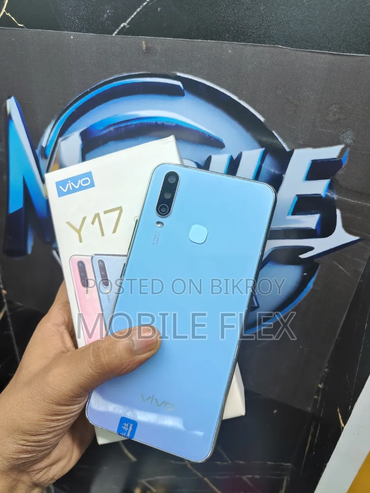 Vivo Y17 256 GB Blue
