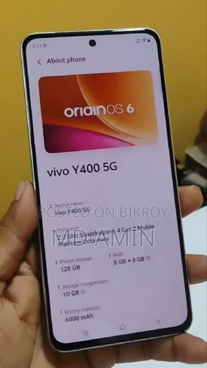 ভিভো ওয়াই৪০০ ১২৮ জিবি হোয়াইট