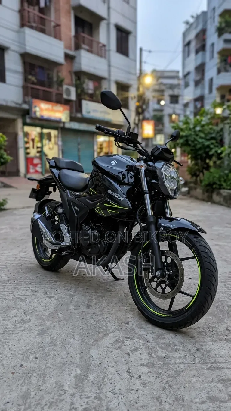 Suzuki Gixxer Fi ABS 2026 Black