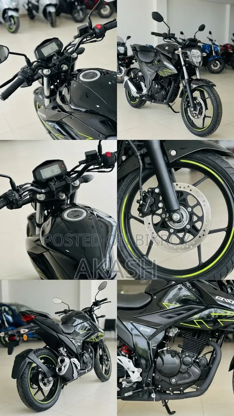 Suzuki Gixxer Fi ABS 2026 Black