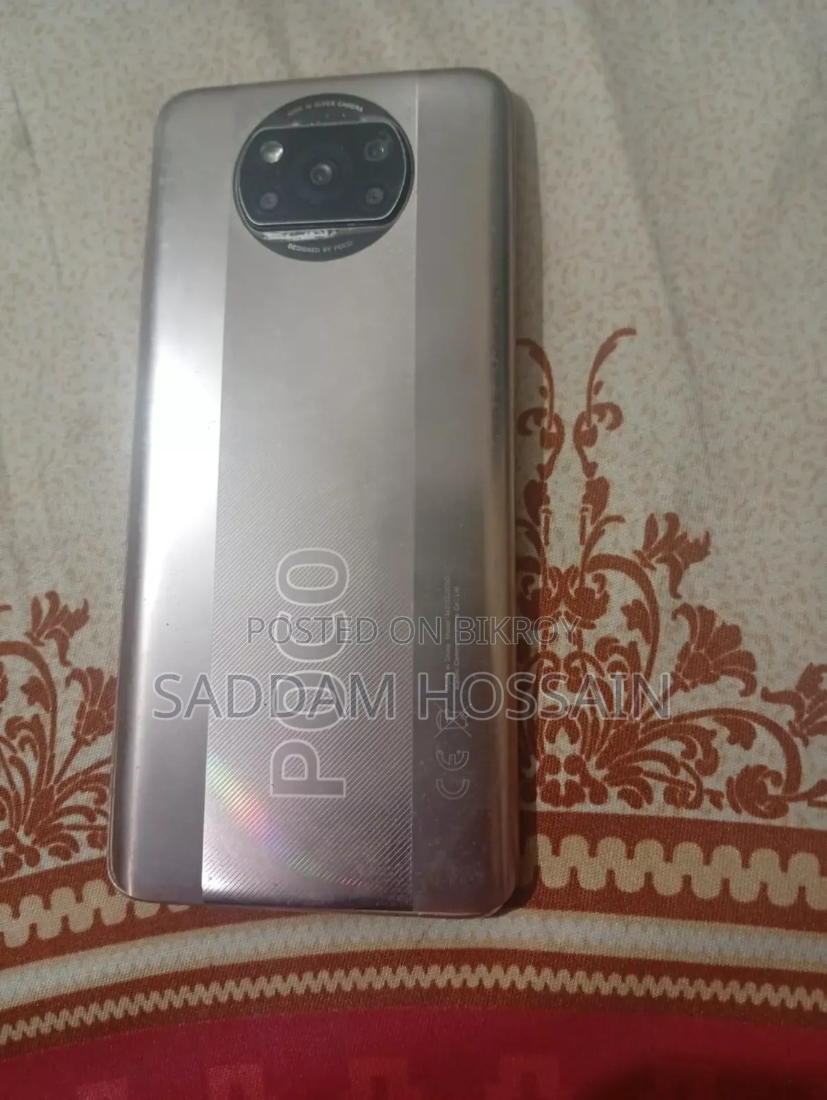 Xiaomi Poco X3 Pro ১২৮ জিবি সিলভার