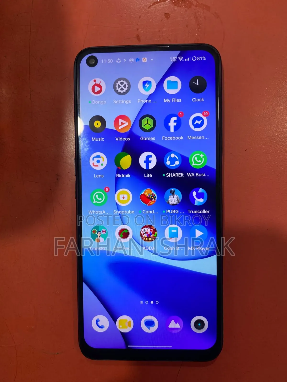 Realme 7 5G 128 GB Blue