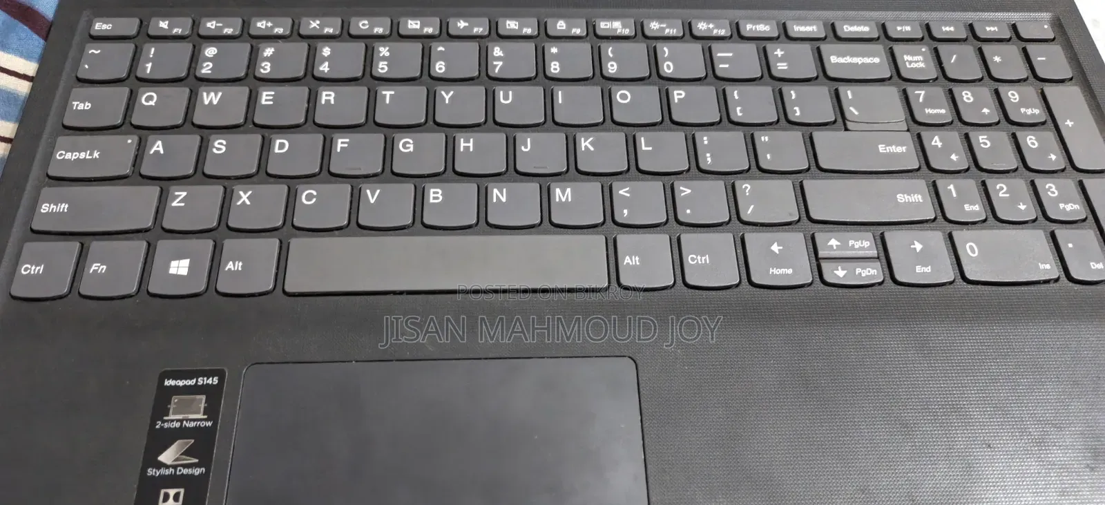 Laptop Lenovo Ideapad S145-15 4GB Intel Core I3 SSD 256GB