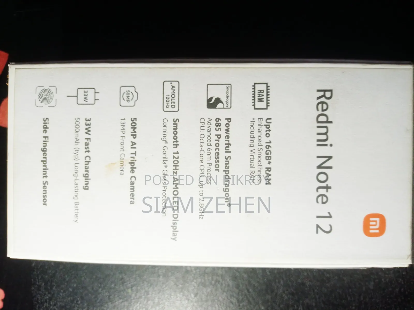 Xiaomi Redmi Note 12 256 GB Blue