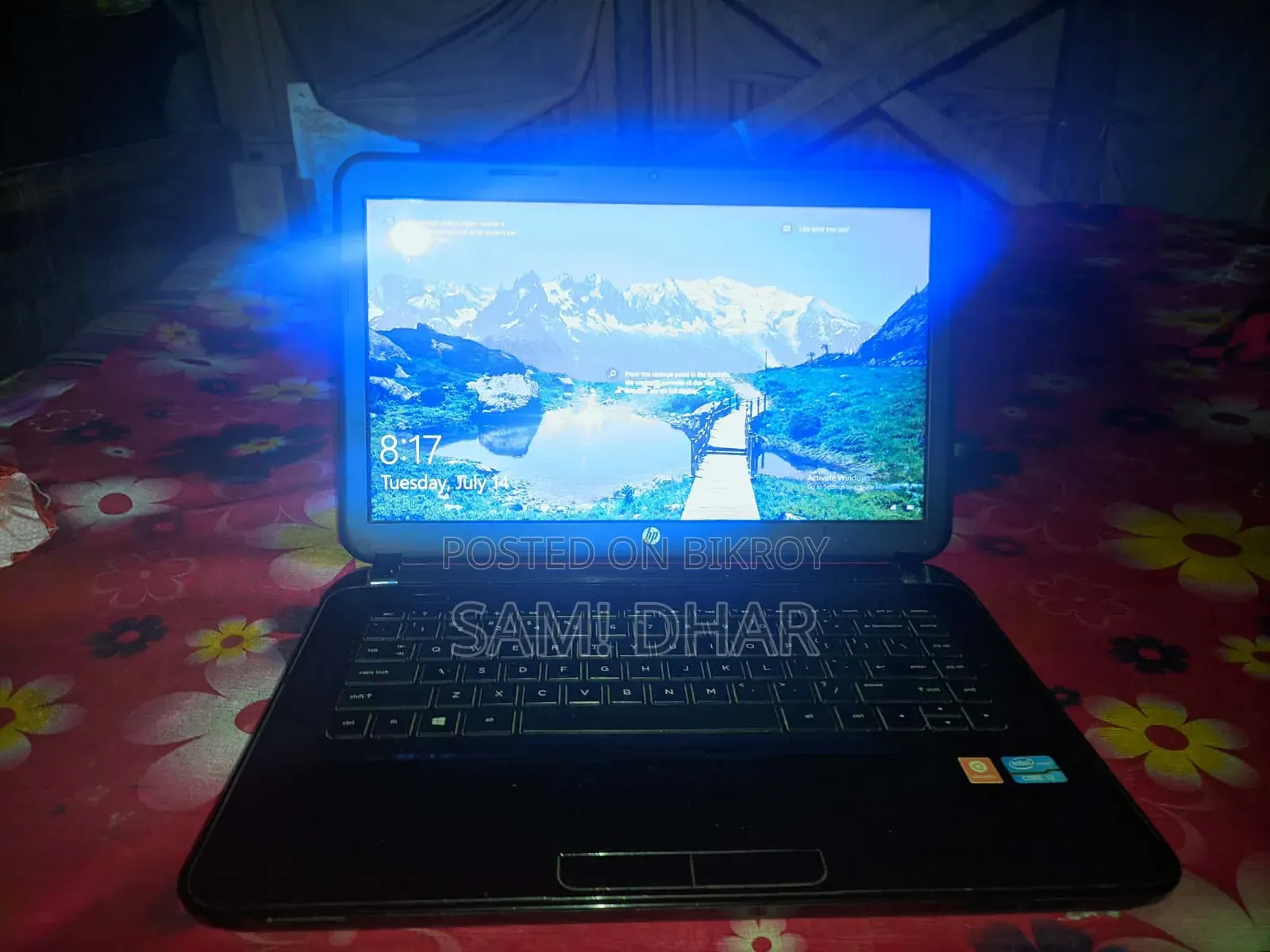 Laptop HP 4GB Intel Core I3 SSD 128GB