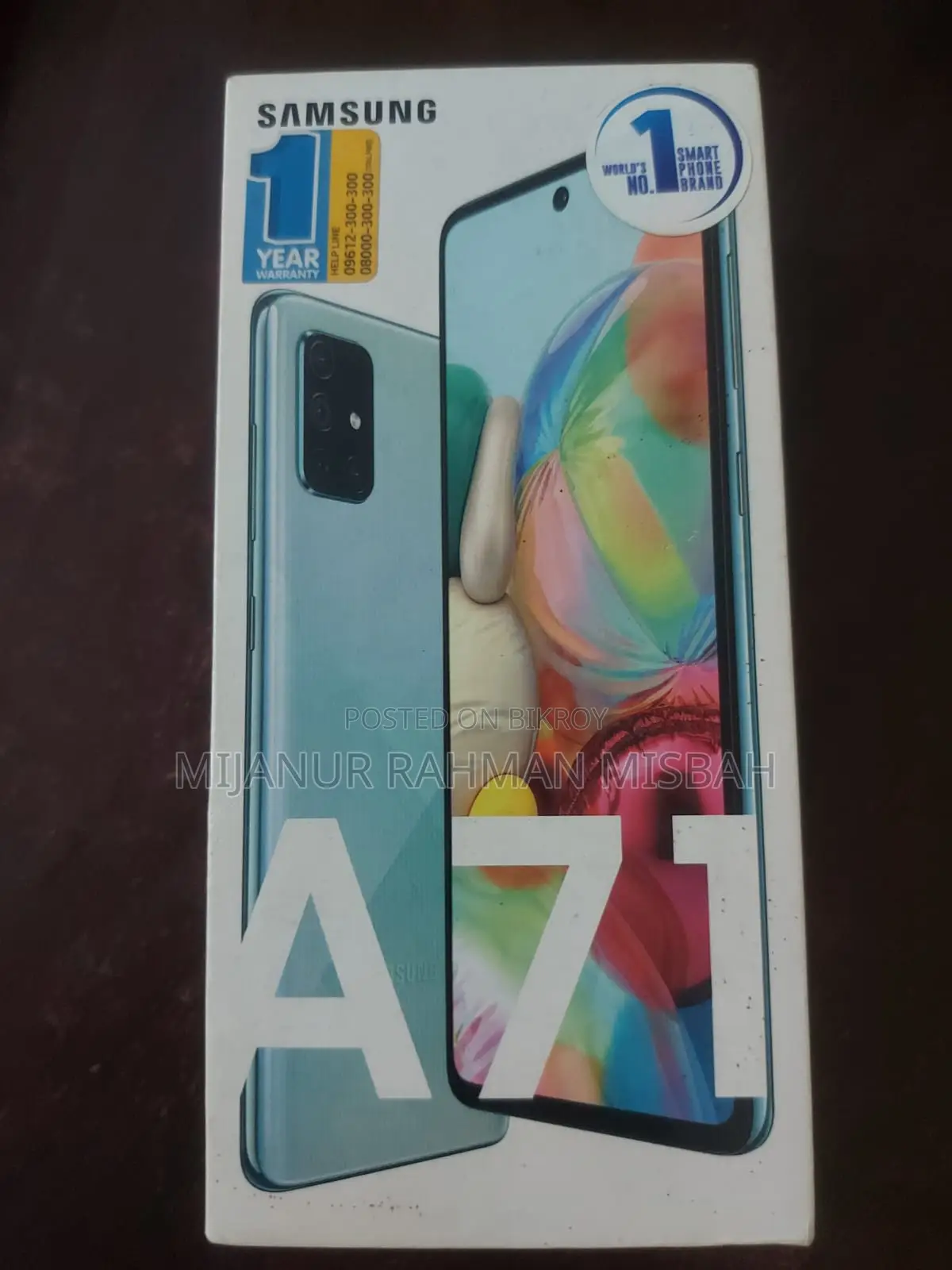 Samsung Galaxy A71 128 GB Blue
