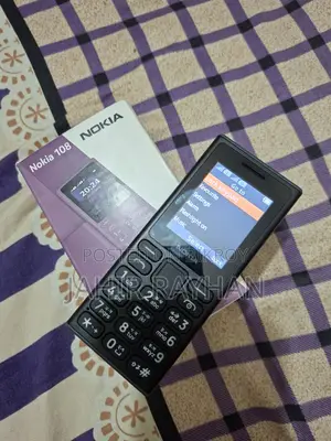 ব্যবহৃত নোকিয়া ১০৮ ডুয়াল সিম ব্ল্যাক