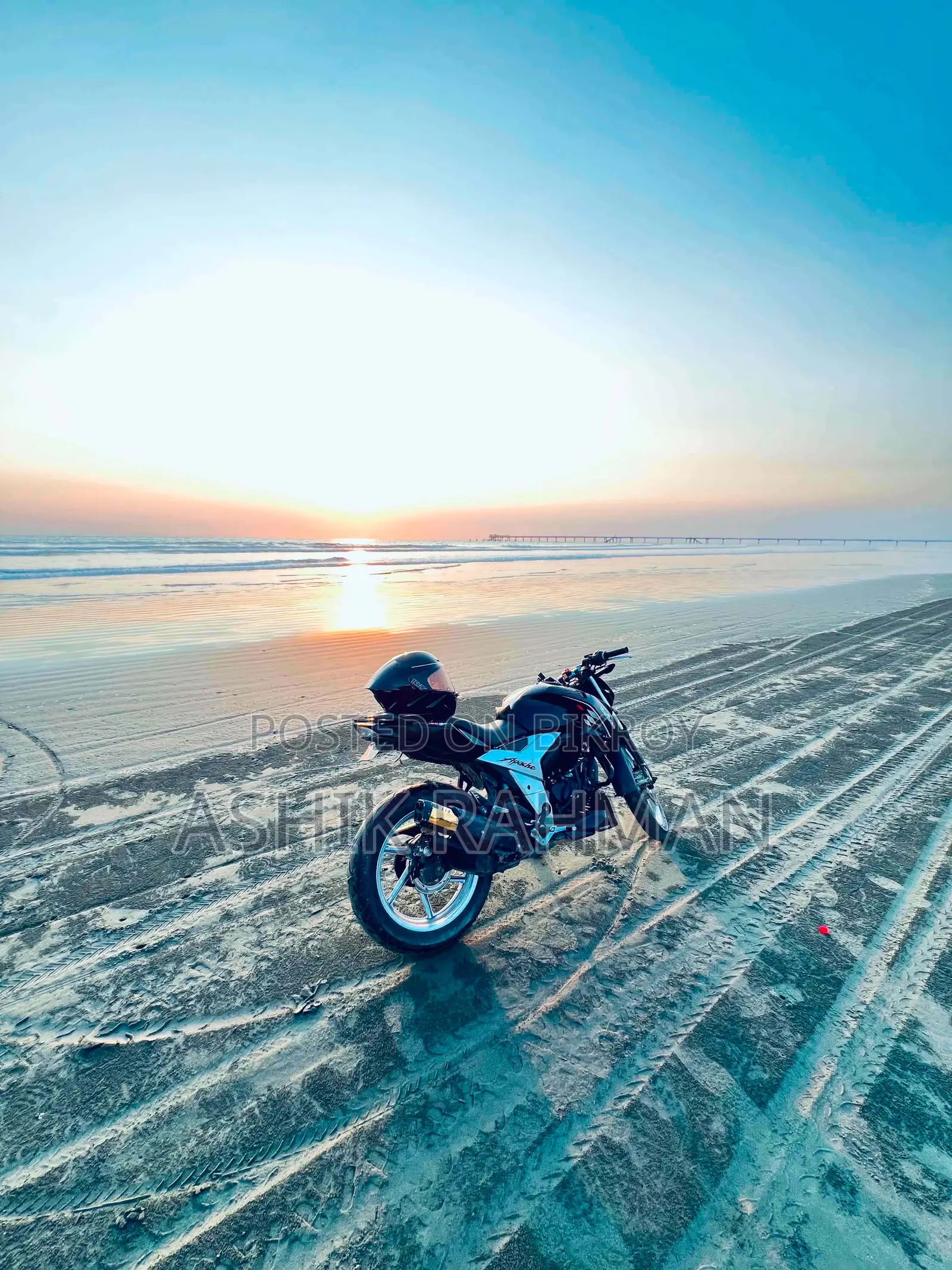 TVS Apache 160 4V 2021 Black