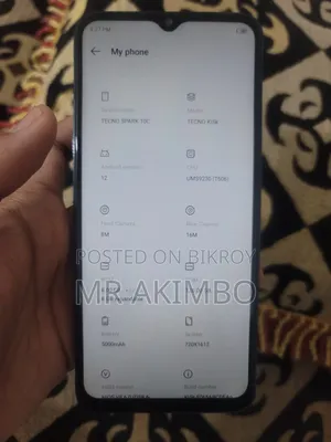 Tecno Spark 10C 128 GB Black