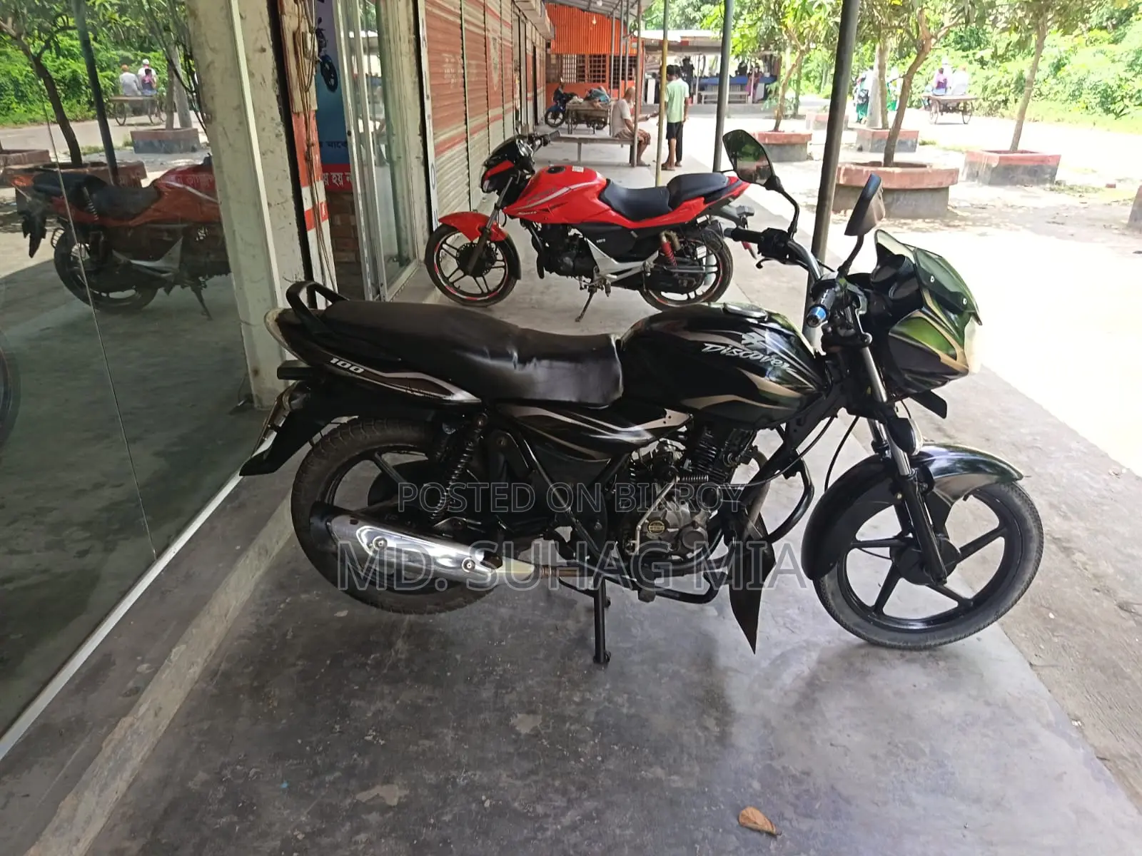 Bajaj Discover 100 2018 Black