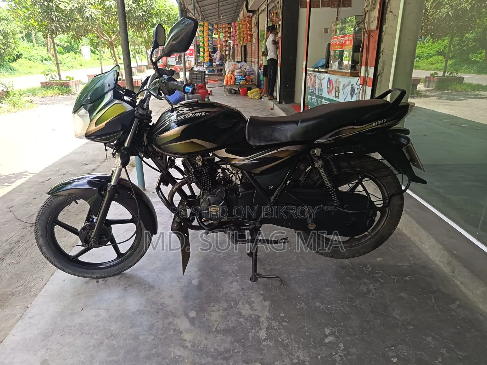 Bajaj Discover 100 2018 Black