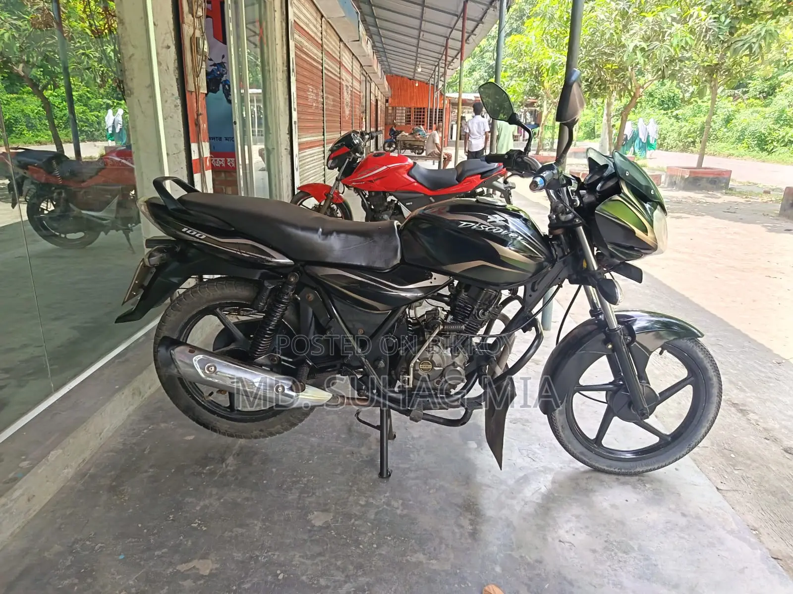 Bajaj Discover 100 2018 Black