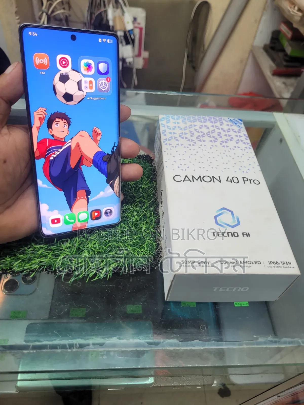 Tecno Camon 40 256 GB Purple