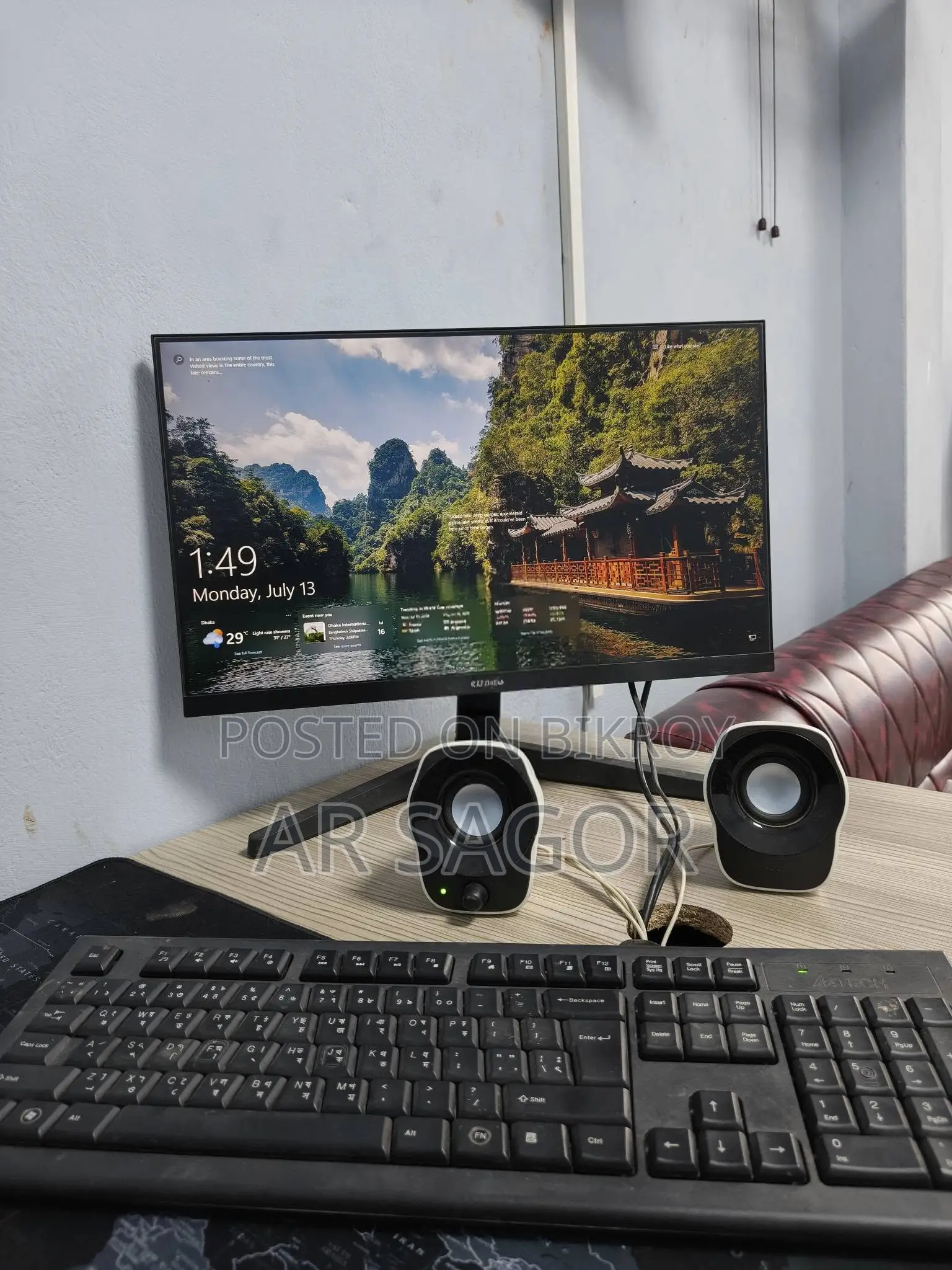 Desktop Computer Msi 8gb Amd SSD 256gb