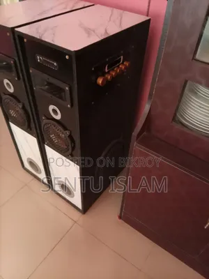 Speaker 6 inch front, 10 inch side