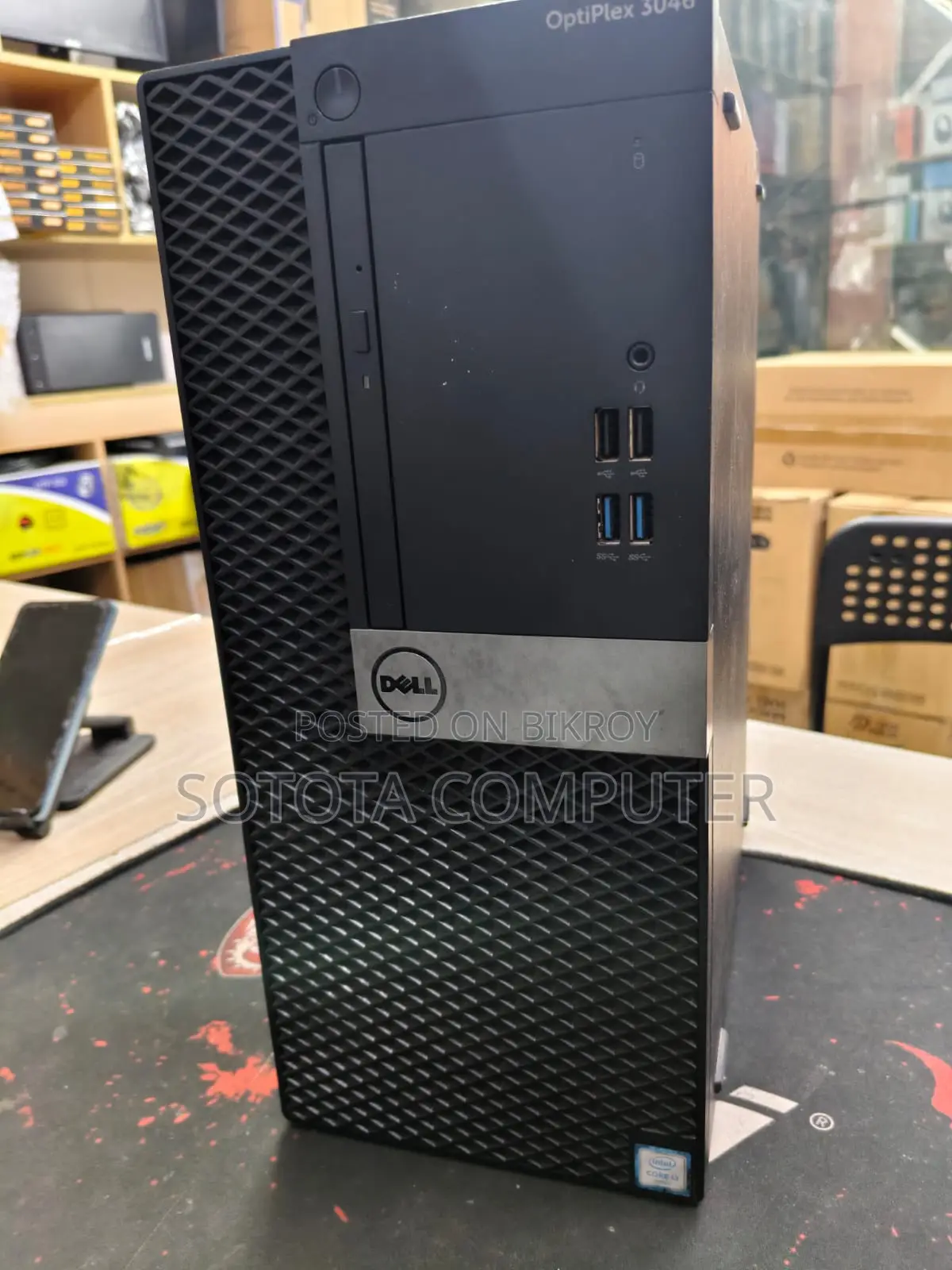Desktop Computer Dell 8GB Intel Core I3 SSD 128GB
