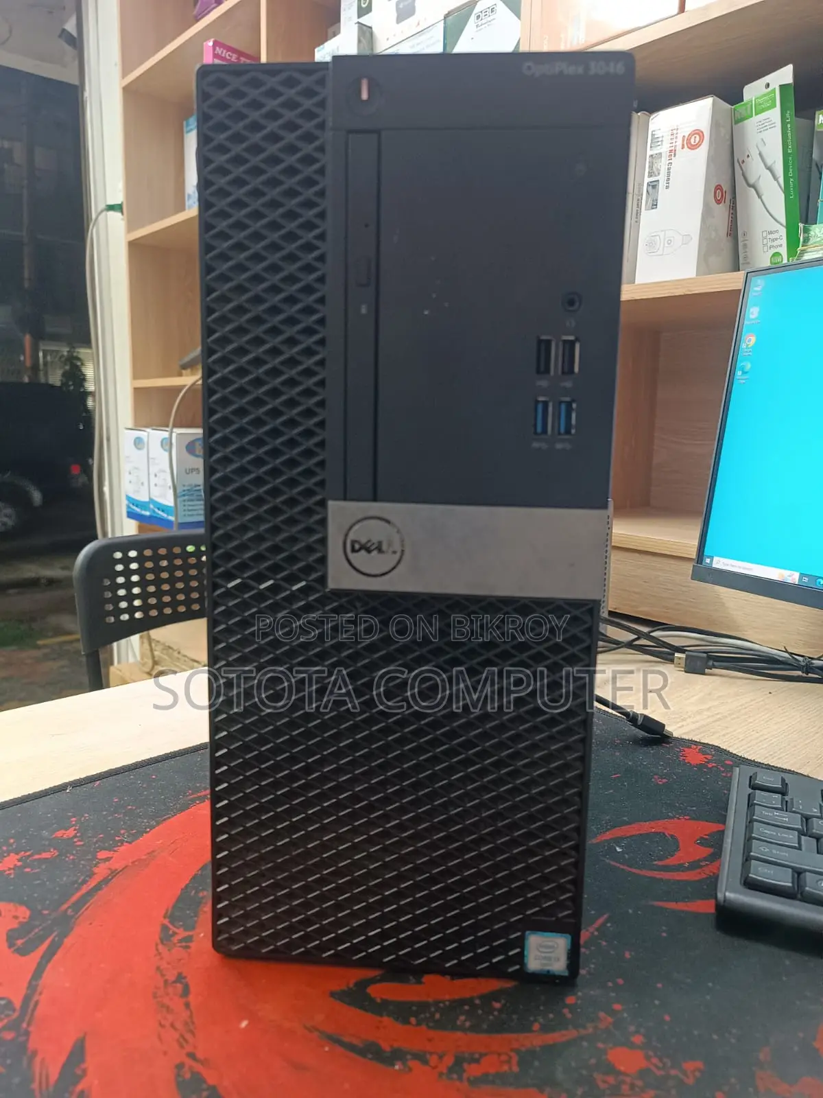 Desktop Computer Dell 8GB Intel Core I3 SSD 128GB