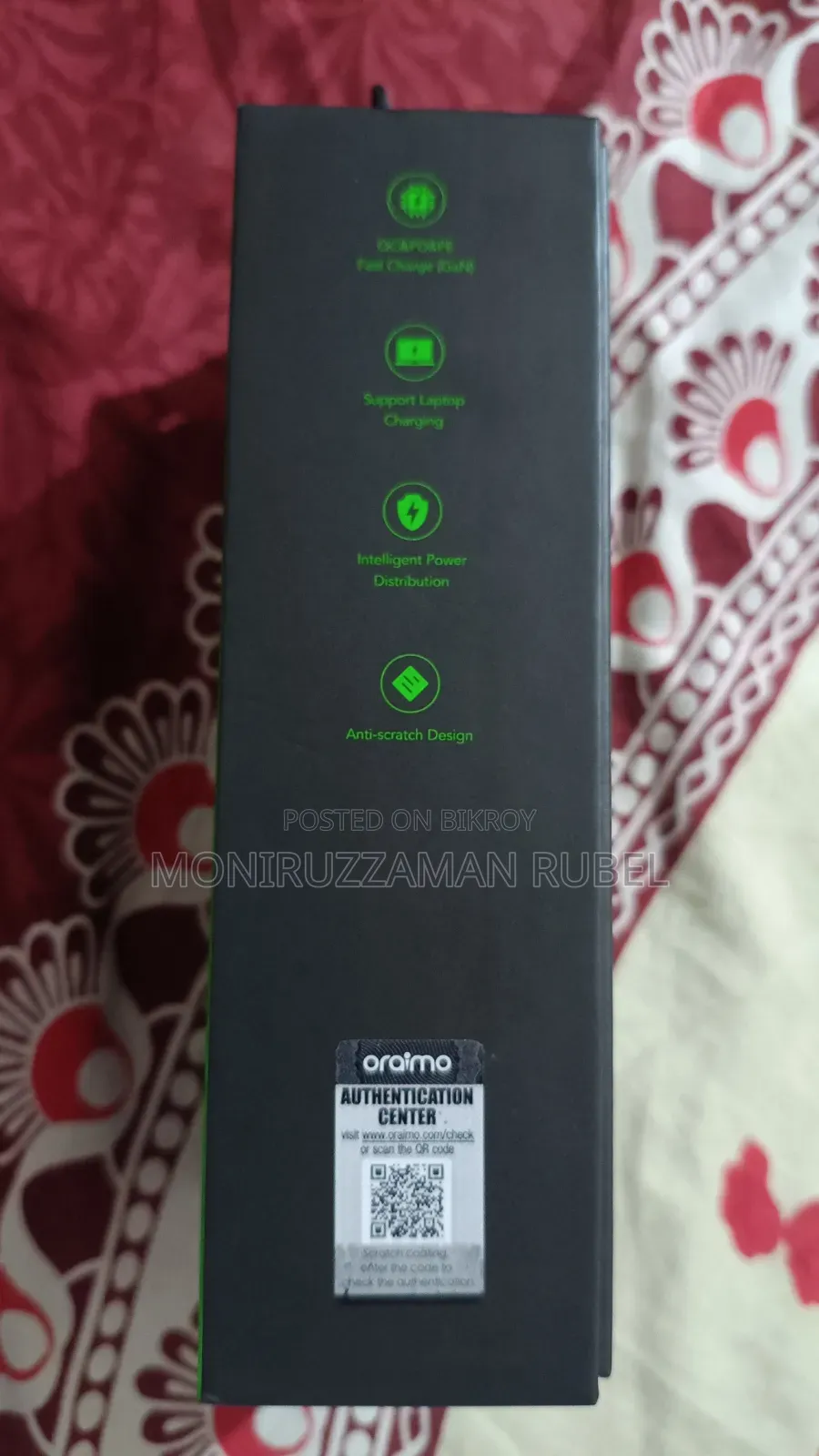 Oraimo HyperGaN 65W Charger
