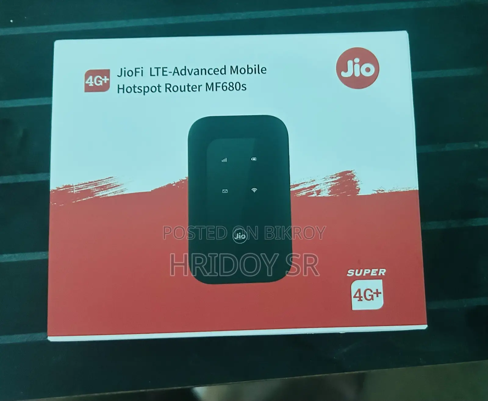 JioFi 4G+ Pocket WiFi Router (MF680S)