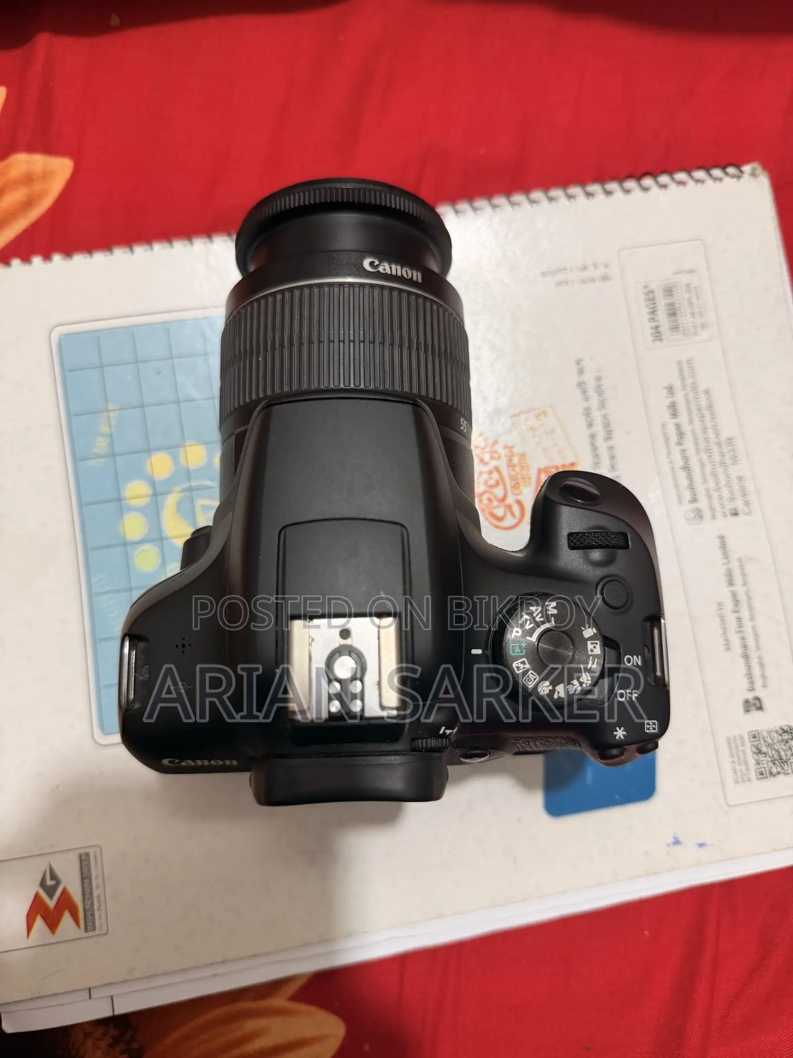 Cannon EOS 2000D Full Fresh Like Brand New Urgent Sell