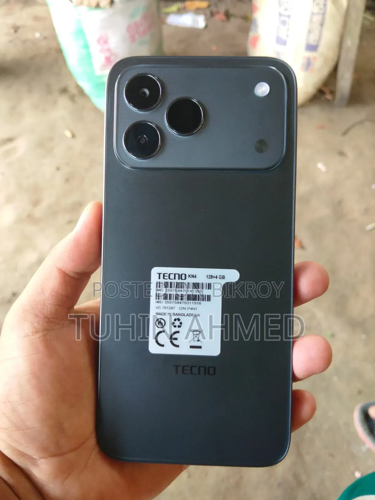 New Tecno Spark 50 128 GB Black